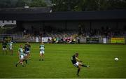 24 July 2020; Barry O'Driscoll of Nemo Rangers kicks a free during the Cork County Premier Senior Football Championship Group C Round 1 match between Valley Rovers and Nemo Rangers at Cloughduv GAA grounds in Cloughduv, Cork. GAA matches continue to take place in front of a limited number of people in an effort to contain the spread of the coronavirus (Covid-19) pandemic. Photo by David Fitzgerald/Sportsfile