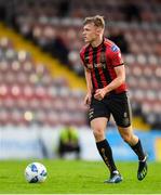 24 July 2020; JJ Lunney of Bohemians during the club friendly match between Bohemians and Longford Town at Dalymount Park in Dublin. Soccer matches continue to take place in front of a limited number of people in an effort to contain the spread of the coronavirus (Covid-19) pandemic. Photo by Ramsey Cardy/Sportsfile