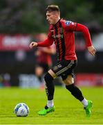 24 July 2020; Danny Grant of Bohemians during the club friendly match between Bohemians and Longford Town at Dalymount Park in Dublin. Soccer matches continue to take place in front of a limited number of people in an effort to contain the spread of the coronavirus (Covid-19) pandemic. Photo by Ramsey Cardy/Sportsfile