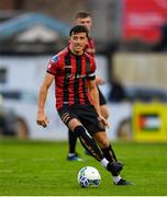 24 July 2020; Keith Buckley of Bohemians during the club friendly match between Bohemians and Longford Town at Dalymount Park in Dublin. Soccer matches continue to take place in front of a limited number of people in an effort to contain the spread of the coronavirus (Covid-19) pandemic. Photo by Ramsey Cardy/Sportsfile