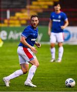 24 July 2020; Jamie Mulgrew of Linfield during the club friendly match between Shelbourne and Linfield at Tolka Park in Dublin. Soccer matches continue to take place in front of a limited number of people in an effort to contain the spread of the coronavirus (Covid-19) pandemic. Photo by Harry Murphy/Sportsfile