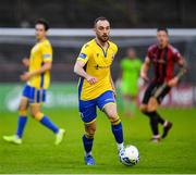 24 July 2020; Niall Barnes of Longford Town during the club friendly match between Bohemians and Longford Town at Dalymount Park in Dublin. Soccer matches continue to take place in front of a limited number of people in an effort to contain the spread of the coronavirus (Covid-19) pandemic. Photo by Ramsey Cardy/Sportsfile