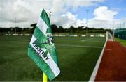25 July 2020; A corner flag is seen prior to the FAI New Balance Junior Cup Quarter-Final match between Killarney Celtic and Fairview Rangers at Celtic Park in Killarney, Kerry. Soccer matches continue to take place in front of a limited number of people in an effort to contain the spread of the Coronavirus (COVID-19) pandemic. Photo by Brendan Moran/Sportsfile