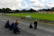 25 July 2020; Supporters look on during the Kerry County Senior Club Football Championship Group 2 Round 1 match between Kilcummin and Killarney Legion at Lewis Road in Killarney, Kerry. GAA matches continue to take place in front of a limited number of people in an effort to contain the spread of the Coronavirus (COVID-19) pandemic. Photo by Brendan Moran/Sportsfile