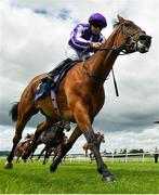 26 July 2020; Magical, with Wayne Lordan up, on their way to winning the Tattersalls Gold Cup at The Curragh Racecourse in Kildare. Racing remains behind closed doors to the public under guidelines of the Irish Government in an effort to contain the spread of the Coronavirus (COVID-19) pandemic. Photo by Seb Daly/Sportsfile