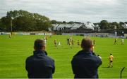 26 July 2020; A general view during the Galway County Senior Club Hurling Championship Group 3 Round 1 match between Sarsfields and Portumna at Kenny Park in Athenry, Galway. GAA matches continue to take place in front of a limited number of people in an effort to contain the spread of the Coronavirus (COVID-19) pandemic. Photo by David Fitzgerald/Sportsfile