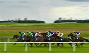 26 July 2020; A view of the field during the Old Vic Gallop Handicap at The Curragh Racecourse in Kildare. Racing remains behind closed doors to the public under guidelines of the Irish Government in an effort to contain the spread of the Coronavirus (COVID-19) pandemic. Photo by Seb Daly/Sportsfile