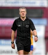 26 July 2020; Referee Shane Hynes following the Galway County Senior Club Hurling Championship Group 3 Round 1 match between Sarsfields and Portumna at Kenny Park in Athenry, Galway. GAA matches continue to take place in front of a limited number of people in an effort to contain the spread of the Coronavirus (COVID-19) pandemic. Photo by David Fitzgerald/Sportsfile