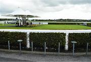 27 July 2020; Seats surrounding the parade ring are seen removed to accomodate social distancing prior to racing on day one of the Galway Summer Racing Festival at Ballybrit Racecourse in Galway. Horse racing remains behind closed doors to the public under guidelines of the Irish Government in an effort to contain the spread of the Coronavirus (COVID-19) pandemic. Photo by Harry Murphy/Sportsfile