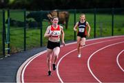 25 July 2020; Bláthnaid Fogarty of Enniscorthy AC, Wexford, competing in the Senior Ladies 400m event during the Summer Games Athletics Meet at Moyne AC in Tipperary. Photo by Piaras Ó Mídheach/Sportsfile