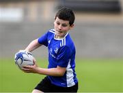 29 July 2020; Callum Cummins in action during the Bank of Ireland Leinster Rugby Summer Camp at Clondalkin RFC in Dublin. Photo by Matt Browne/Sportsfile