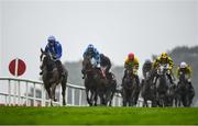 29 July 2020; Kaatskill Nap, left, with Paul Townend up, leads the field on their way to winning the Bet With Tote On The Galway Races Maiden Hurdle on day three of the Galway Summer Racing Festival at Ballybrit Racecourse in Galway. Horse racing remains behind closed doors to the public under guidelines of the Irish Government in an effort to contain the spread of the Coronavirus (COVID-19) pandemic. Photo by Harry Murphy/Sportsfile