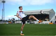 29 July 2020; David McMillan at Oriel Park in Dundalk after signing for Dundalk FC. Photo by David Fitzgerald/Sportsfile