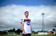 29 July 2020; David McMillan at Oriel Park in Dundalk after signing for Dundalk FC. Photo by David Fitzgerald/Sportsfile