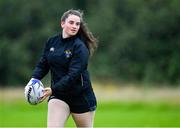 30 July 2020; Molly Flood during a Leinster U18 Girls Squad Training session at Cill Dara RFC in Kildare. Photo by Piaras Ó Mídheach/Sportsfile