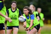 30 July 2020; Anna Nolan during a Leinster U18 Girls Squad Training session at Cill Dara RFC in Kildare. Photo by Piaras Ó Mídheach/Sportsfile