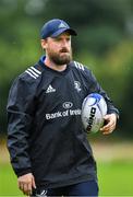 30 July 2020; Coach Michael Bolger during a Leinster U18 Girls Squad Training session at Cill Dara RFC in Kildare. Photo by Piaras Ó Mídheach/Sportsfile