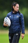 30 July 2020; Coach Emily McKeown during a Leinster U18 Girls Squad Training session at Cill Dara RFC in Kildare. Photo by Piaras Ó Mídheach/Sportsfile