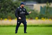 30 July 2020; Coach Michael Bolger during a Leinster U18 Girls Squad Training session at Cill Dara RFC in Kildare. Photo by Piaras Ó Mídheach/Sportsfile