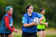 30 July 2020; Rebecca Francis during a Leinster U18 Girls Squad Training session at Cill Dara RFC in Kildare. Photo by Piaras Ó Mídheach/Sportsfile