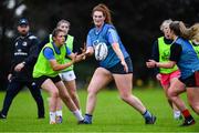 30 July 2020; Emer Hogan during a Leinster U18 Girls Squad Training session at Cill Dara RFC in Kildare. Photo by Piaras Ó Mídheach/Sportsfile