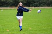 30 July 2020; Aoife Wafer during a Leinster U18 Girls Squad Training session at Cill Dara RFC in Kildare. Photo by Piaras Ó Mídheach/Sportsfile