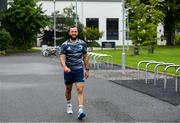 30 July 2020; Jamison Gibson-Park makes his way to Leinster Rugby squad training at UCD in Dublin. Professional rugby continues its return in a phased manner, having been suspended since March due to the Irish Government's efforts to contain the spread of the Coronavirus (COVID-19) pandemic. Having had zero positive results from the latest round of PCR testing, the Leinster Rugby players and staff have been cleared to enter the next phase of their return to rugby today which includes a graduated return to contact training. Photo by Marcus Ó Buachalla for Leinster Rugby via Sportsfile