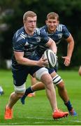 30 July 2020; Dan Leavy during Leinster Rugby squad training at UCD in Dublin. Professional rugby continues its return in a phased manner, having been suspended since March due to the Irish Government's efforts to contain the spread of the Coronavirus (COVID-19) pandemic. Having had zero positive results from the latest round of PCR testing, the Leinster Rugby players and staff have been cleared to enter the next phase of their return to rugby today which includes a graduated return to contact training. Photo by Conor Sharkey for Leinster Rugby via Sportsfile