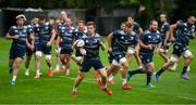 30 July 2020; Luke McGrath during Leinster Rugby squad training at UCD in Dublin. Professional rugby continues its return in a phased manner, having been suspended since March due to the Irish Government's efforts to contain the spread of the Coronavirus (COVID-19) pandemic. Having had zero positive results from the latest round of PCR testing, the Leinster Rugby players and staff have been cleared to enter the next phase of their return to rugby today which includes a graduated return to contact training. Photo by Conor Sharkey for Leinster Rugby via Sportsfile