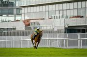 30 July 2020; Polished Steel, with Robbie Power up, on their way to winning the Rockshore Novice Steeplechase on day four of the Galway Summer Racing Festival at Ballybrit Racecourse in Galway. Horse racing remains behind closed doors to the public under guidelines of the Irish Government in an effort to contain the spread of the Coronavirus (COVID-19) pandemic. Photo by Harry Murphy/Sportsfile