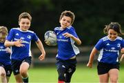 31 July 2020; Culi Langan Given, age 9, in action during a Bank of Ireland Leinster Rugby Summer Camp at Coolmine RFC in Dublin. Photo by Matt Browne/Sportsfile