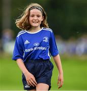 31 July 2020; Ciara Byrne, age 10, during a Bank of Ireland Leinster Rugby Summer Camp at Coolmine RFC in Dublin. Photo by Matt Browne/Sportsfile