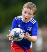 31 July 2020; Rory Bridson, age 8, during a Bank of Ireland Leinster Rugby Summer Camp at Coolmine RFC in Dublin. Photo by Matt Browne/Sportsfile