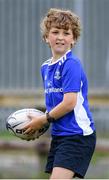 31 July 2020; Max Chiswick, age 8, during a Bank of Ireland Leinster Rugby Summer Camp at Coolmine RFC in Dublin. Photo by Matt Browne/Sportsfile