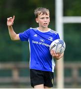 31 July 2020; Tom Brandsman during a Bank of Ireland Leinster Rugby Summer Camp at Coolmine RFC in Dublin. Photo by Matt Browne/Sportsfile