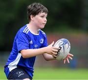 31 July 2020; Eoghan Bridson during a Bank of Ireland Leinster Rugby Summer Camp at Coolmine RFC in Dublin. Photo by Matt Browne/Sportsfile