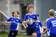 31 July 2020; Max Chiswick, age 8, during a Bank of Ireland Leinster Rugby Summer Camp at Coolmine RFC in Dublin. Photo by Matt Browne/Sportsfile