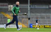 31 July 2020; Tommy Walsh of Tullaroan prior to the Kilkenny County Senior Hurling League Group A match between Ballyhale Shamrocks and Tullaroan at UPMC Nowlan Park in Kilkenny. GAA matches continue to take place in front of a limited number of people in an effort to contain the spread of the Coronavirus (COVID-19) pandemic. Photo by Matt Browne/Sportsfile