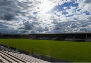 31 July 2020; A general view of the stadium prior to the Kilkenny County Senior Hurling League Group A match between Ballyhale Shamrocks and Tullaroan at UPMC Nowlan Park in Kilkenny. GAA matches continue to take place in front of a limited number of people in an effort to contain the spread of the Coronavirus (COVID-19) pandemic. Photo by Matt Browne/Sportsfile
