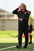 31 July 2020; Sligo Rovers manager Liam Buckley during the SSE Airtricity League Premier Division match between Derry City and Sligo Rovers at the Ryan McBride Brandywell Stadium in Derry. The SSE Airtricity League Premier Division made its return today after 146 days in lockdown but behind closed doors due to the ongoing Coronavirus restrictions. Photo by Seb Daly/Sportsfile