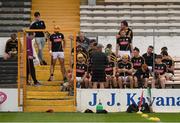 1 August 2020; Danesfort players before the Kilkenny County Senior Hurling League Group A match between James Stephens and Danesfort at UPMC Nowlan Park in Kilkenny. GAA matches continue to take place in front of a limited number of people due to the ongoing Coronavirus restrictions. Photo by Matt Browne/Sportsfile