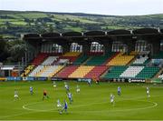 1 August 2020; A general view of the action during the SSE Airtricity League Premier Division match between Shamrock Rovers and Finn Harps at Tallaght Stadium in Dublin. The SSE Airtricity League Premier Division made its return this weekend after 146 days in lockdown but behind closed doors due to the ongoing Coronavirus restrictions. Photo by Stephen McCarthy/Sportsfile