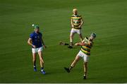 1 August 2020; Eoin Keane of Glen Rovers in action against Colm Keane of St. Finbarrs during the Cork County Senior Hurling Championship Group C Round 1 match between Glen Rovers and St. Finbarrs at Páirc Uí Chaoimh in Cork. GAA matches continue to take place in front of a limited number of people due to the ongoing Coronavirus restrictions. Photo by Brendan Moran/Sportsfile