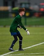 3 August 2020; Goalkeeper Jason Healy during a Republic of Ireland Under 15s Assessment Day at the FAI National Training Centre at the Sport Ireland Campus in Dublin. Photo by Ramsey Cardy/Sportsfile