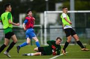 3 August 2020; Sean Patton during a Republic of Ireland Under 15s Assessment Day at the FAI National Training Centre at the Sport Ireland Campus in Dublin. Photo by Ramsey Cardy/Sportsfile
