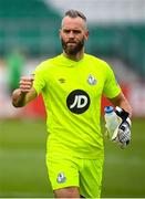 1 August 2020; Alan Mannus of Shamrock Rovers following the SSE Airtricity League Premier Division match between Shamrock Rovers and Finn Harps at Tallaght Stadium in Dublin. The SSE Airtricity League Premier Division made its return this weekend after 146 days in lockdown but behind closed doors due to the ongoing Coronavirus restrictions. Photo by Stephen McCarthy/Sportsfile