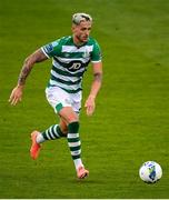 1 August 2020; Lee Grace of Shamrock Rovers during the SSE Airtricity League Premier Division match between Shamrock Rovers and Finn Harps at Tallaght Stadium in Dublin. The SSE Airtricity League Premier Division made its return this weekend after 146 days in lockdown but behind closed doors due to the ongoing Coronavirus restrictions. Photo by Stephen McCarthy/Sportsfile