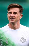 1 August 2020; Ronan Finn of Shamrock Rovers prior to the SSE Airtricity League Premier Division match between Shamrock Rovers and Finn Harps at Tallaght Stadium in Dublin. The SSE Airtricity League Premier Division made its return this weekend after 146 days in lockdown but behind closed doors due to the ongoing Coronavirus restrictions. Photo by Stephen McCarthy/Sportsfile