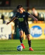 31 July 2020; Dan Ward of St Patrick's Athletic during the SSE Airtricity League Premier Division match between Dundalk and St Patrick's Athletic at Oriel Park in Dundalk, Louth. The SSE Airtricity League Premier Division made its return today after 146 days in lockdown but behind closed doors due to the ongoing Coronavirus restrictions. Photo by Piaras Ó Mídheach/Sportsfile