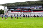 3 August 2020; A general view during Ulster Rugby squad training at Kingspan Stadium in Belfast. Photo by Robyn McMurray for Ulster Rugby via Sportsfile